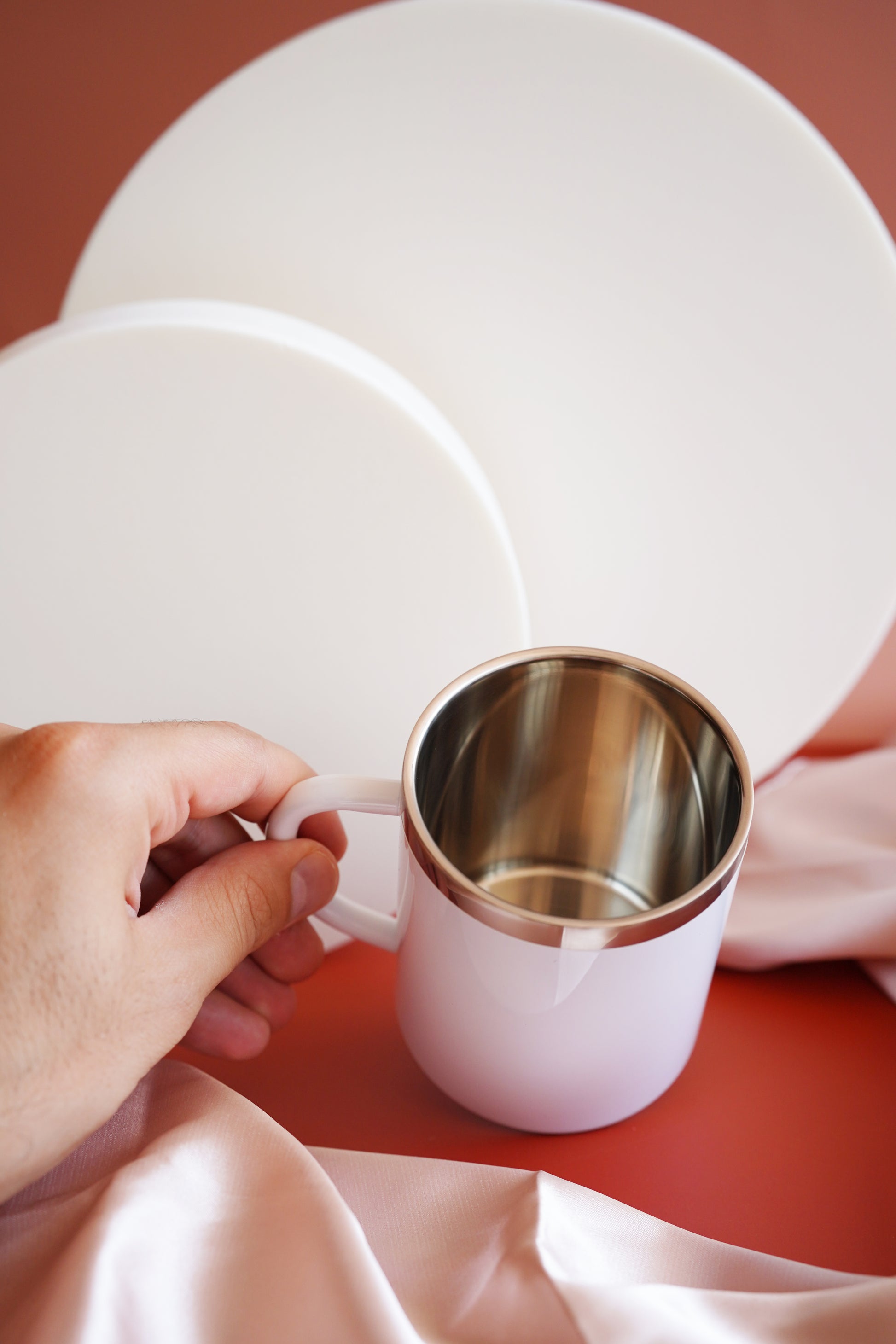 Tazza in acciaio inox