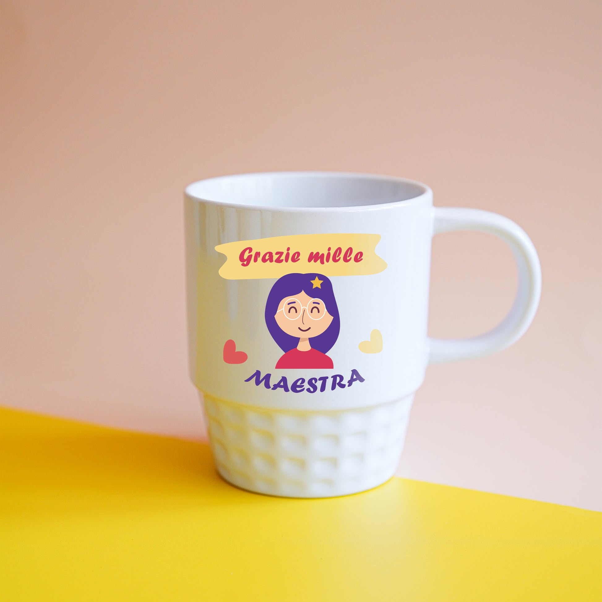Tazza impilabile "Maestra"