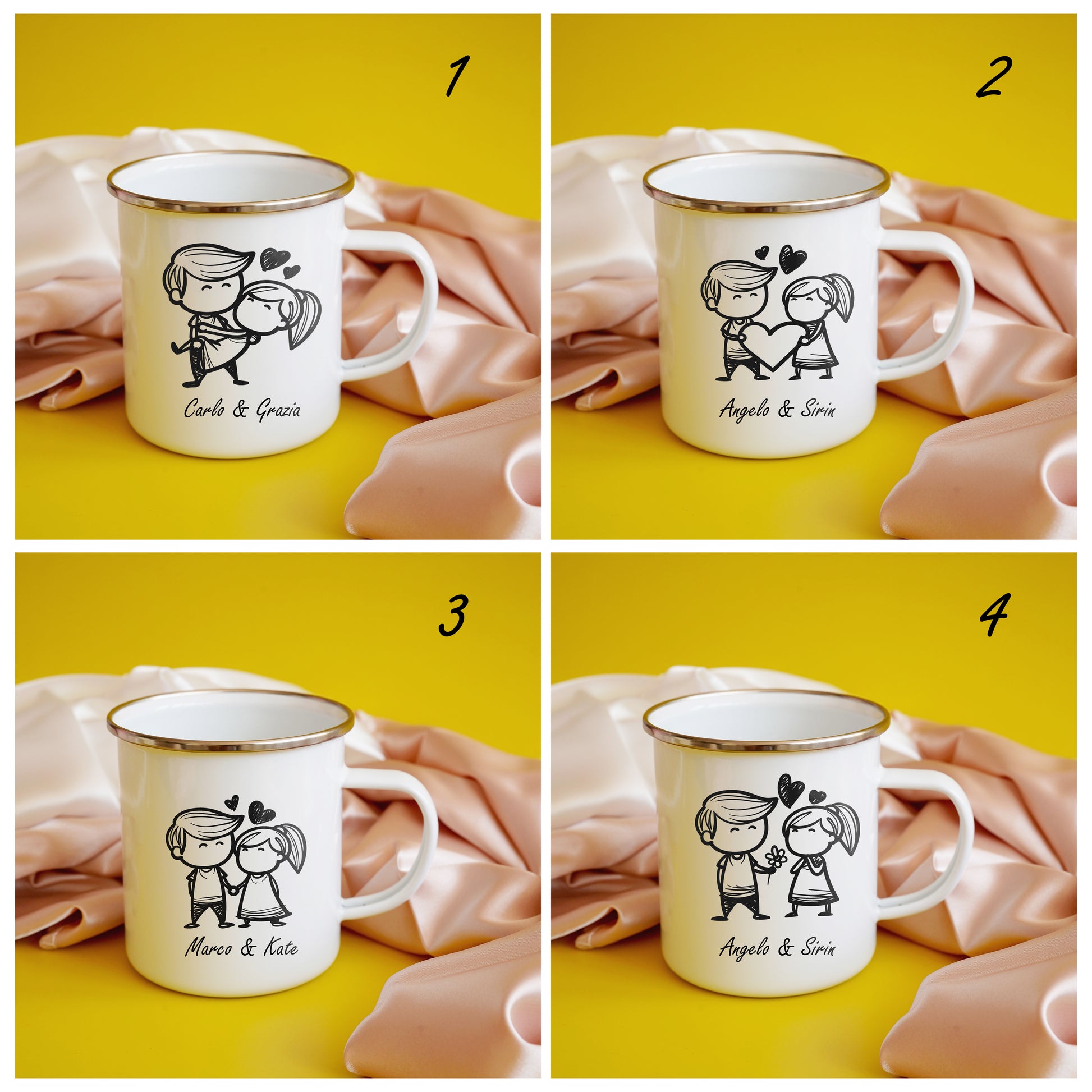 Tazza in metallo