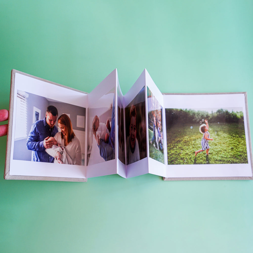 Mini libro a fisarmonica "Family"
