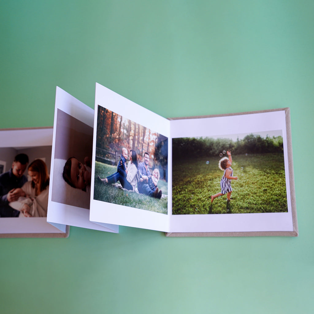 Mini libro a fisarmonica "Family"