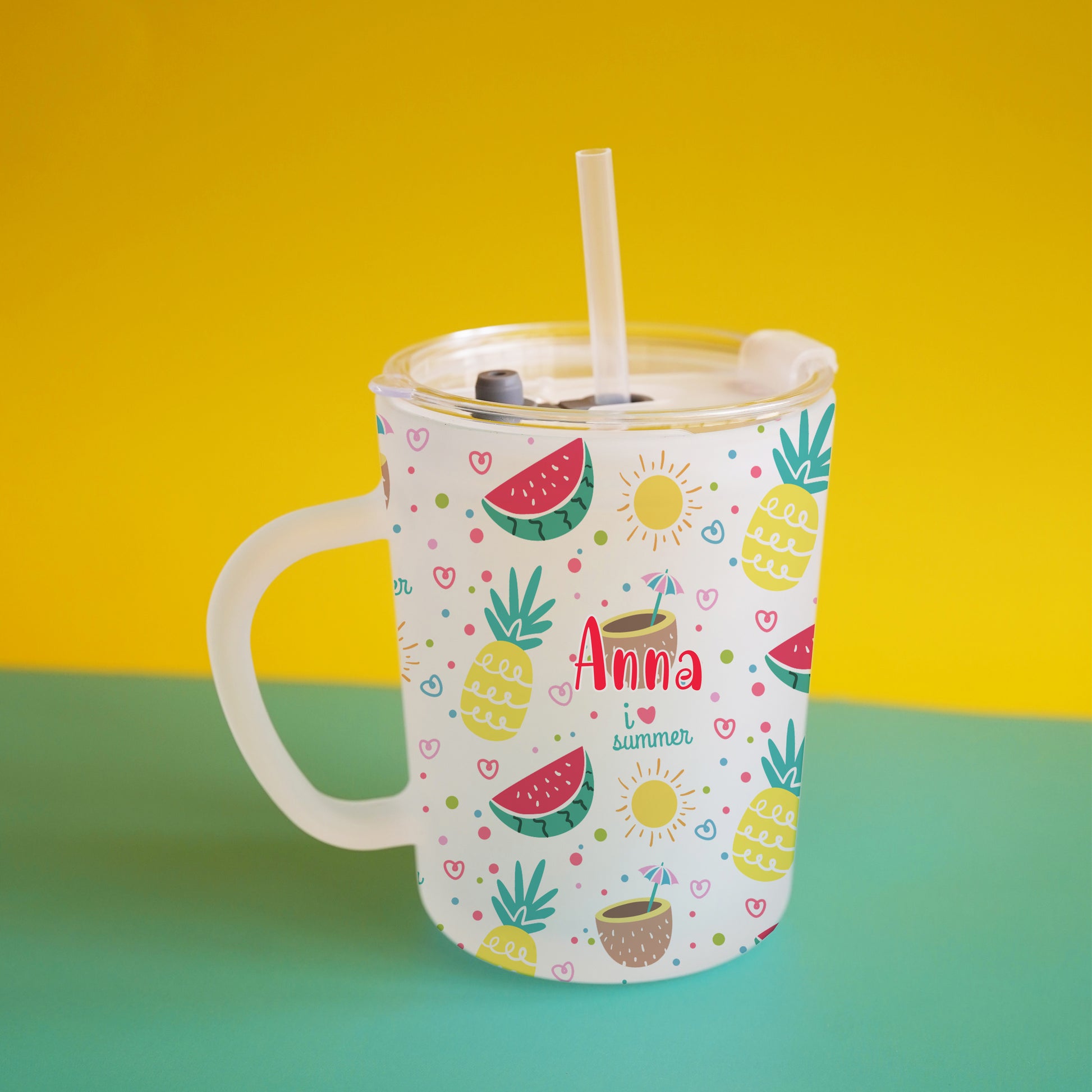Tazza in Vetro Satinato