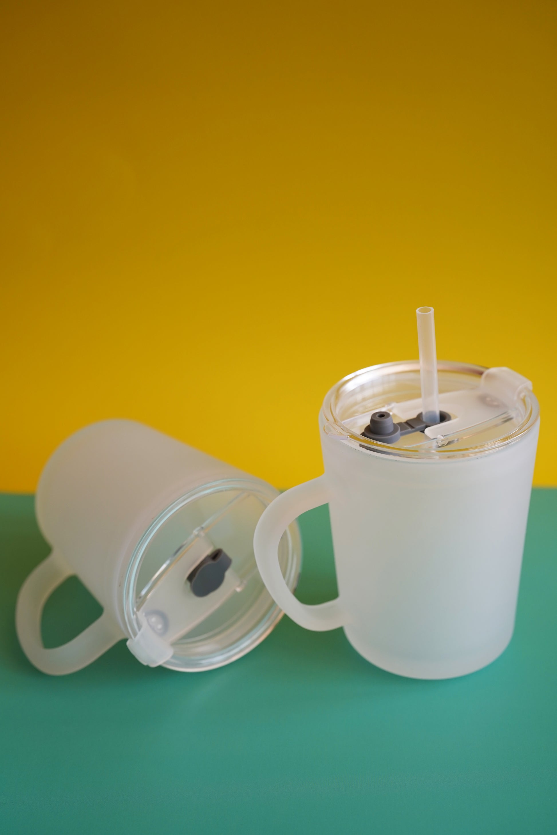 Tazza in Vetro Satinato