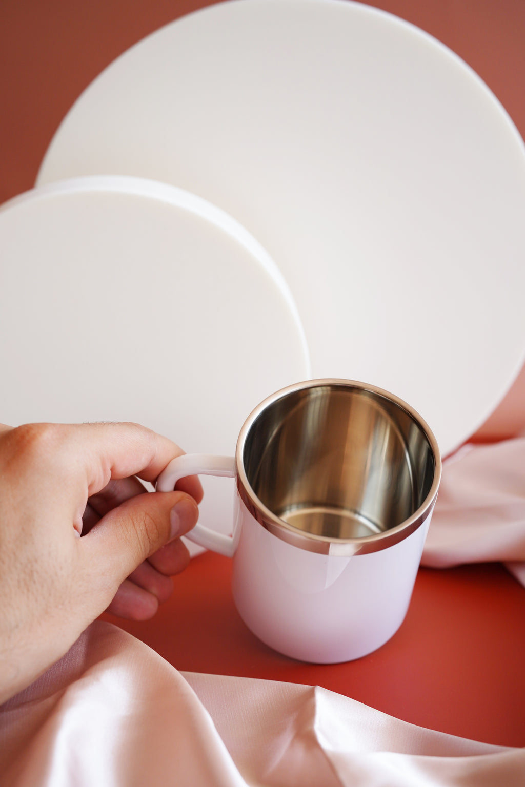 Tazza in acciaio inox