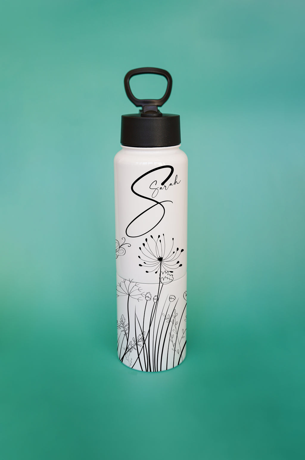 Bottiglia e tazza in acciaio inox 2 in 1
