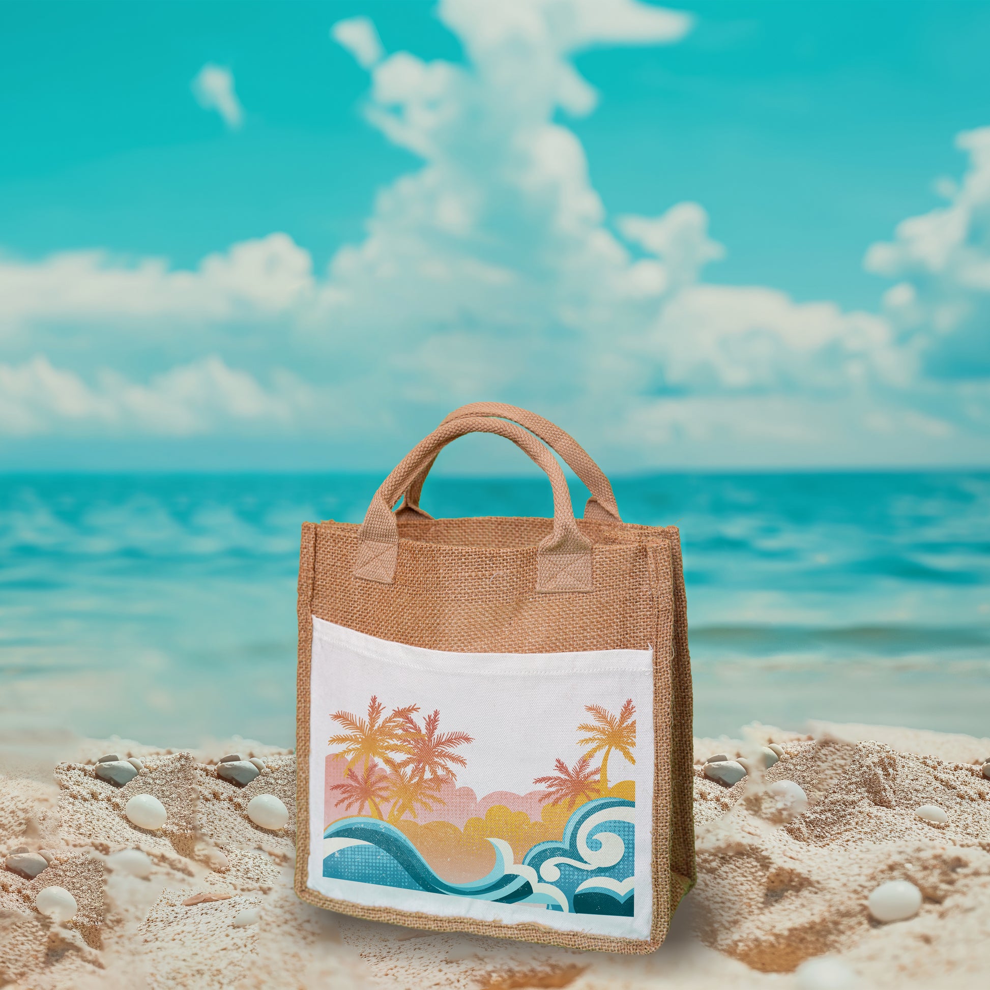 Borsa di Juta "Summer"