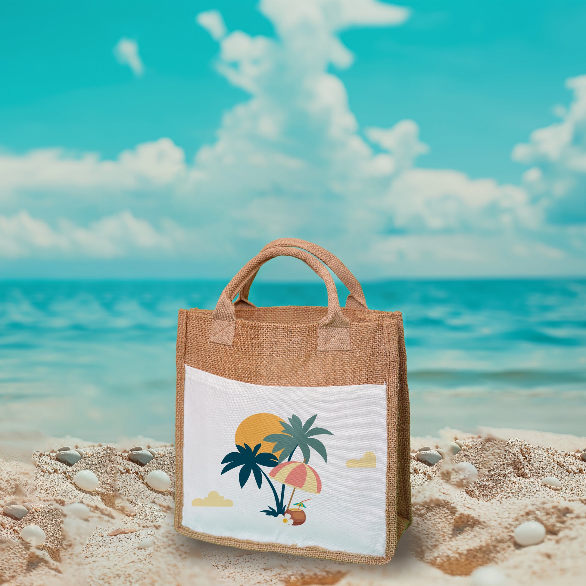 Borsa di Juta "Summer"
