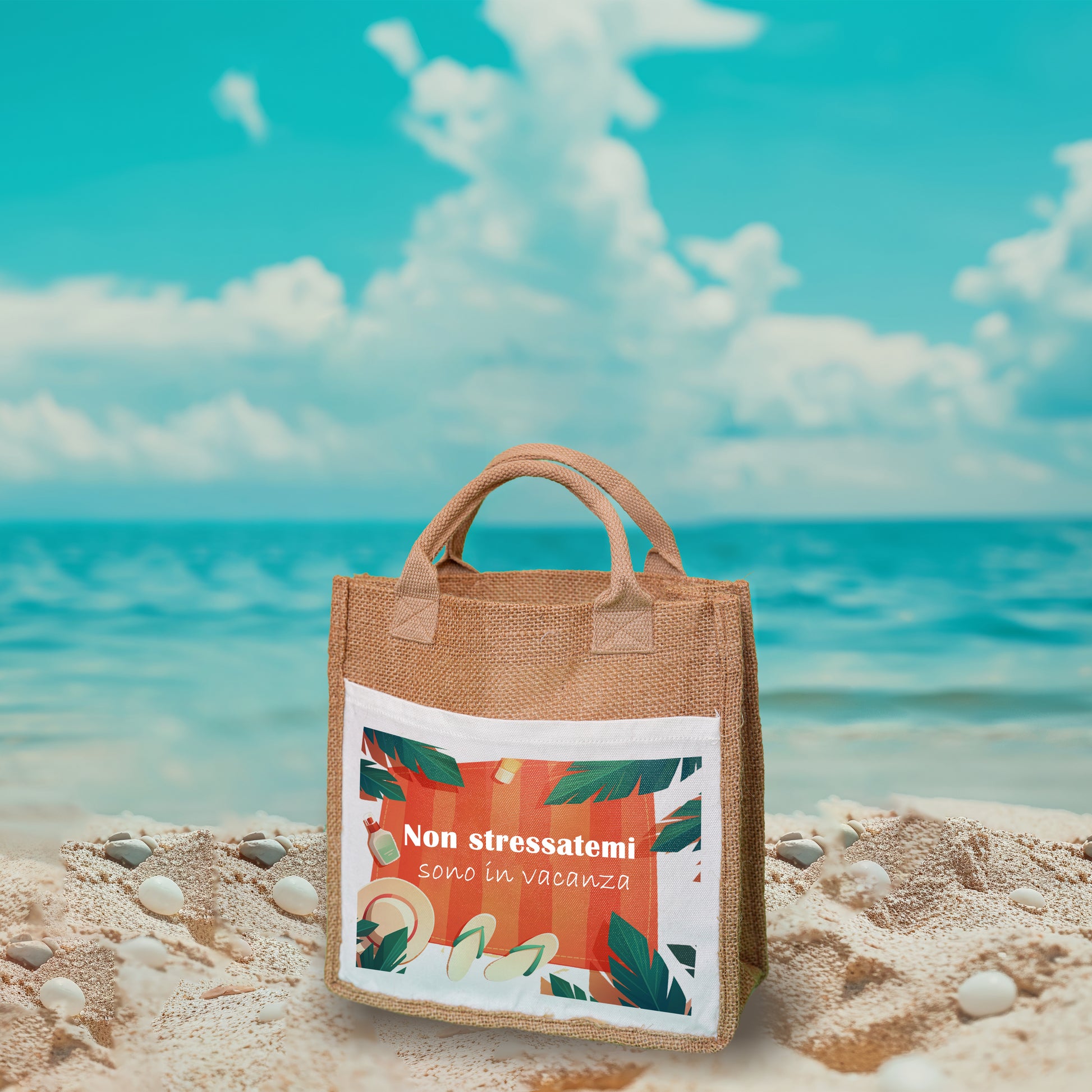 Borsa di Juta "Summer"