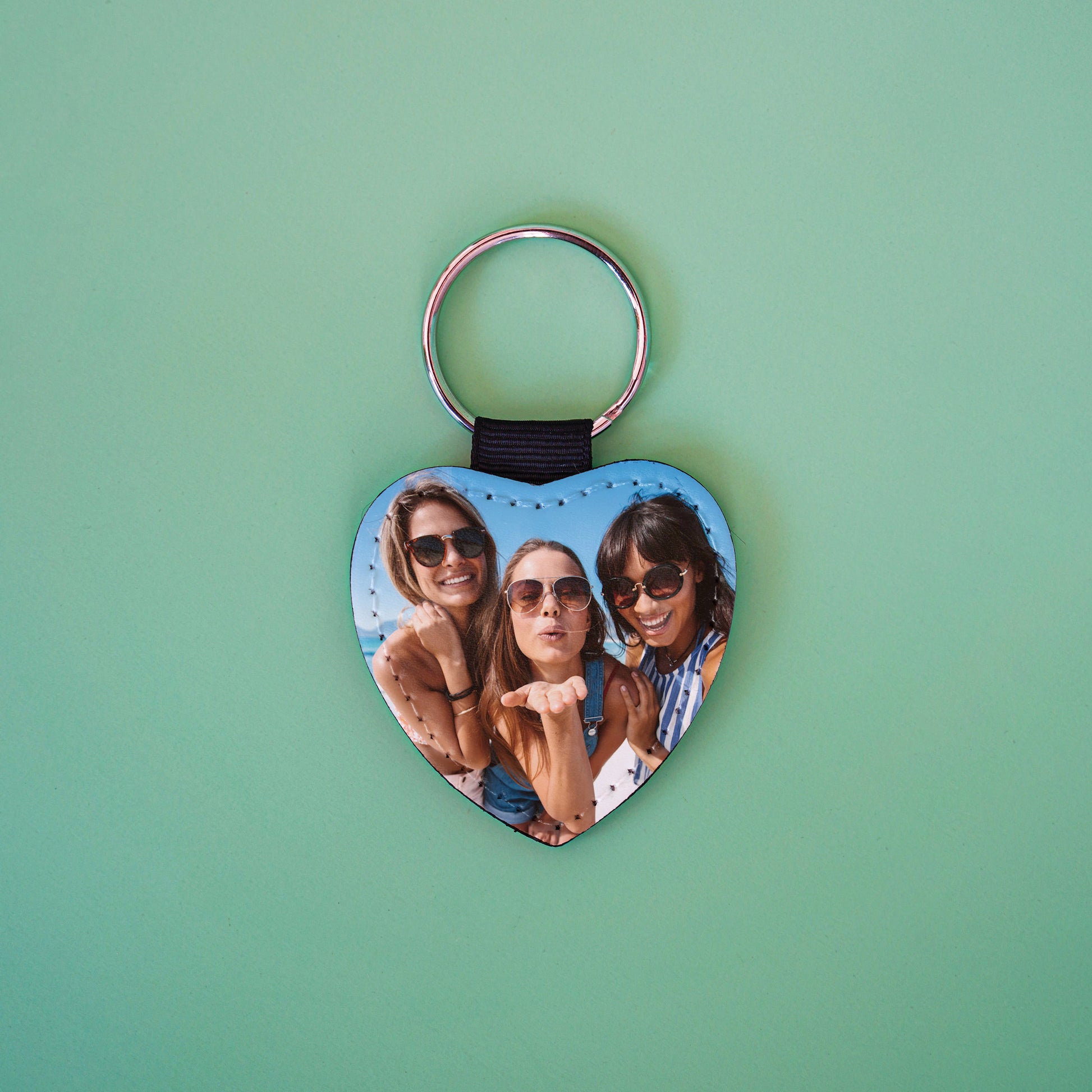 Portachiavi in pelle "Friends"