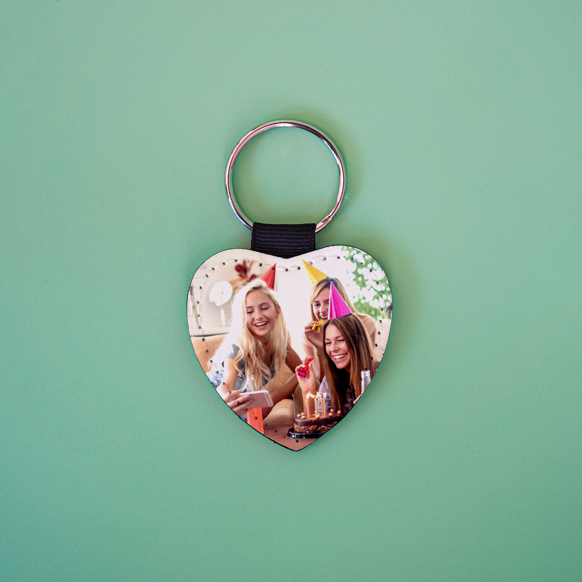 Portachiavi in pelle "Friends"